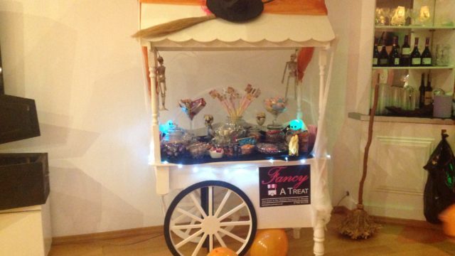 Halloween Candy Cart display to hire
