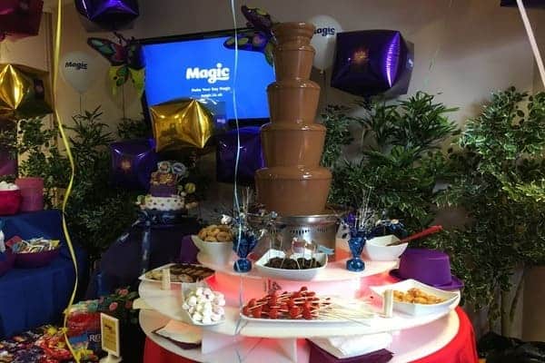 Chocolate Fountain to hire for Christmas